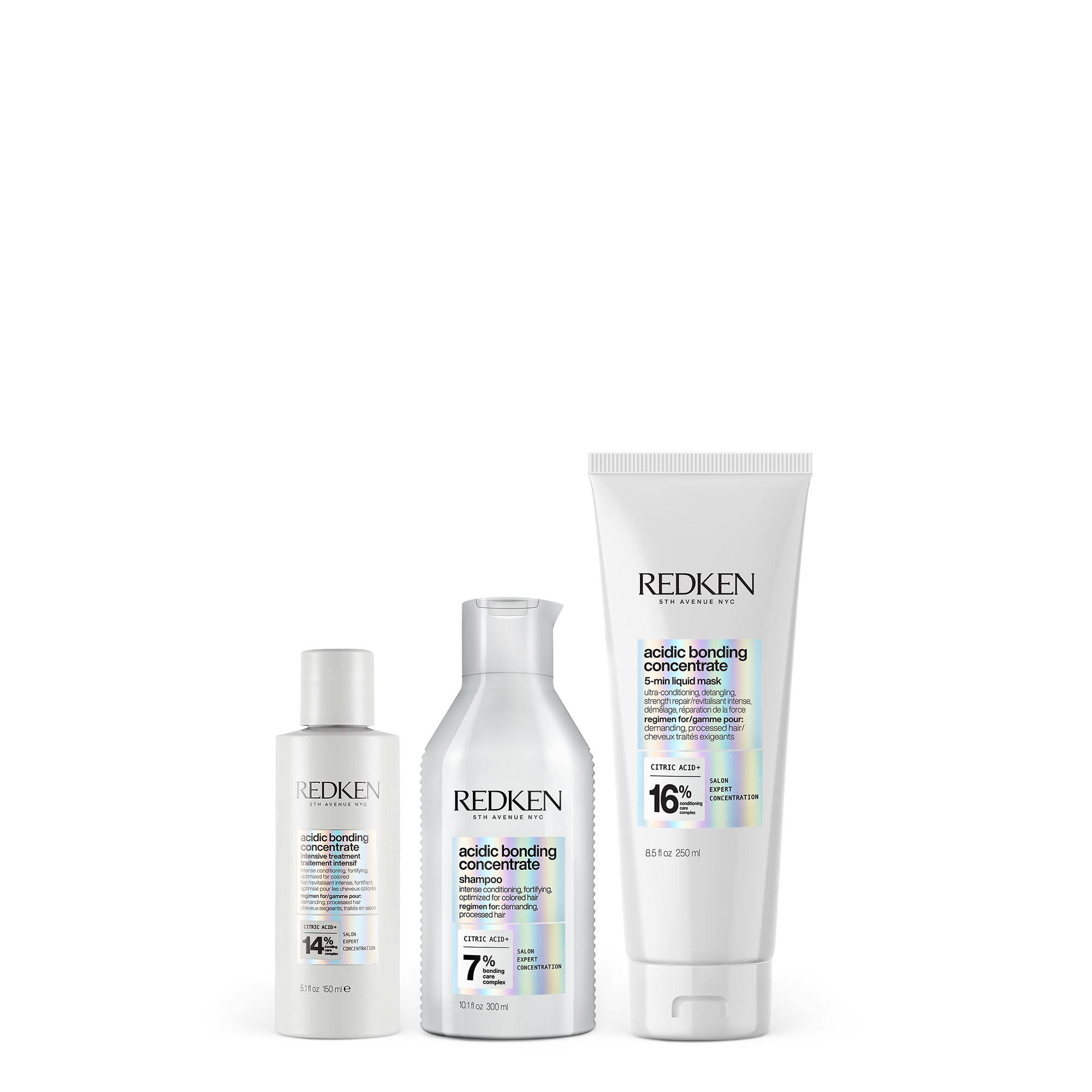 Redken - Acidic Bonding Concentrate Deep Moisture Trio 108$